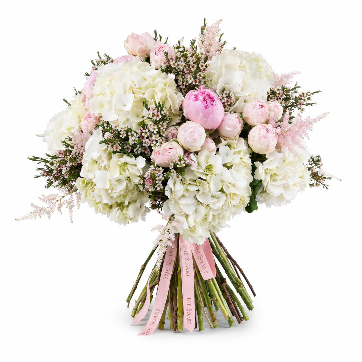 Garden Romance hand-tied flower bouquet by The SoArt