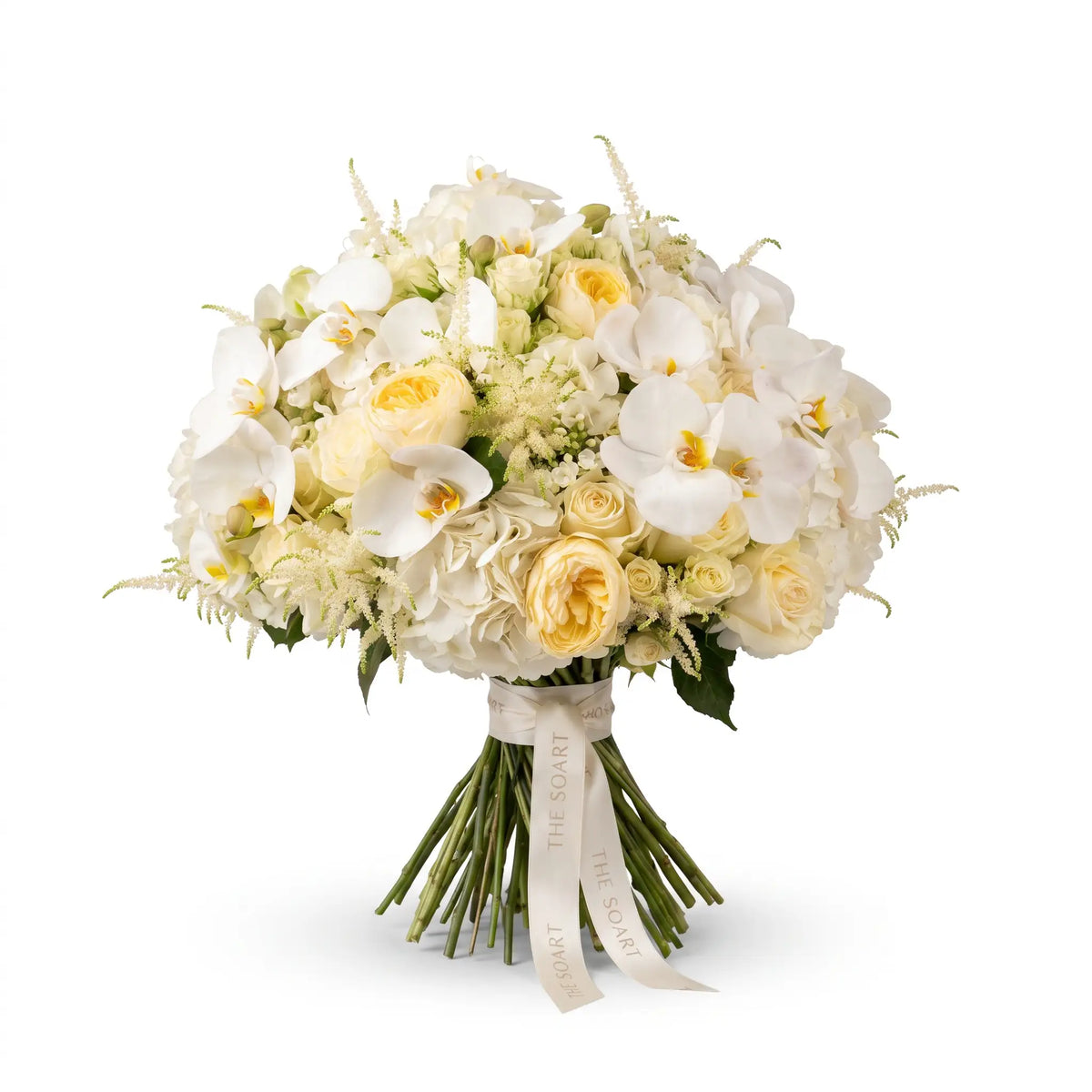 Ivory Grace hand-tied flower bouquet by The SoArt